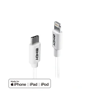 LINDY 林帝 APPLE認證 USB Type-C To Lightning 傳輸線 1M(92027_A) T1L39070