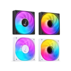 JONSBO 喬思伯 SL-120 ARGB Gen1無限鏡風扇(正轉/反轉/定彩光/PWM/5V同步/九葉刀靜音/大風量/3年) F1J22001