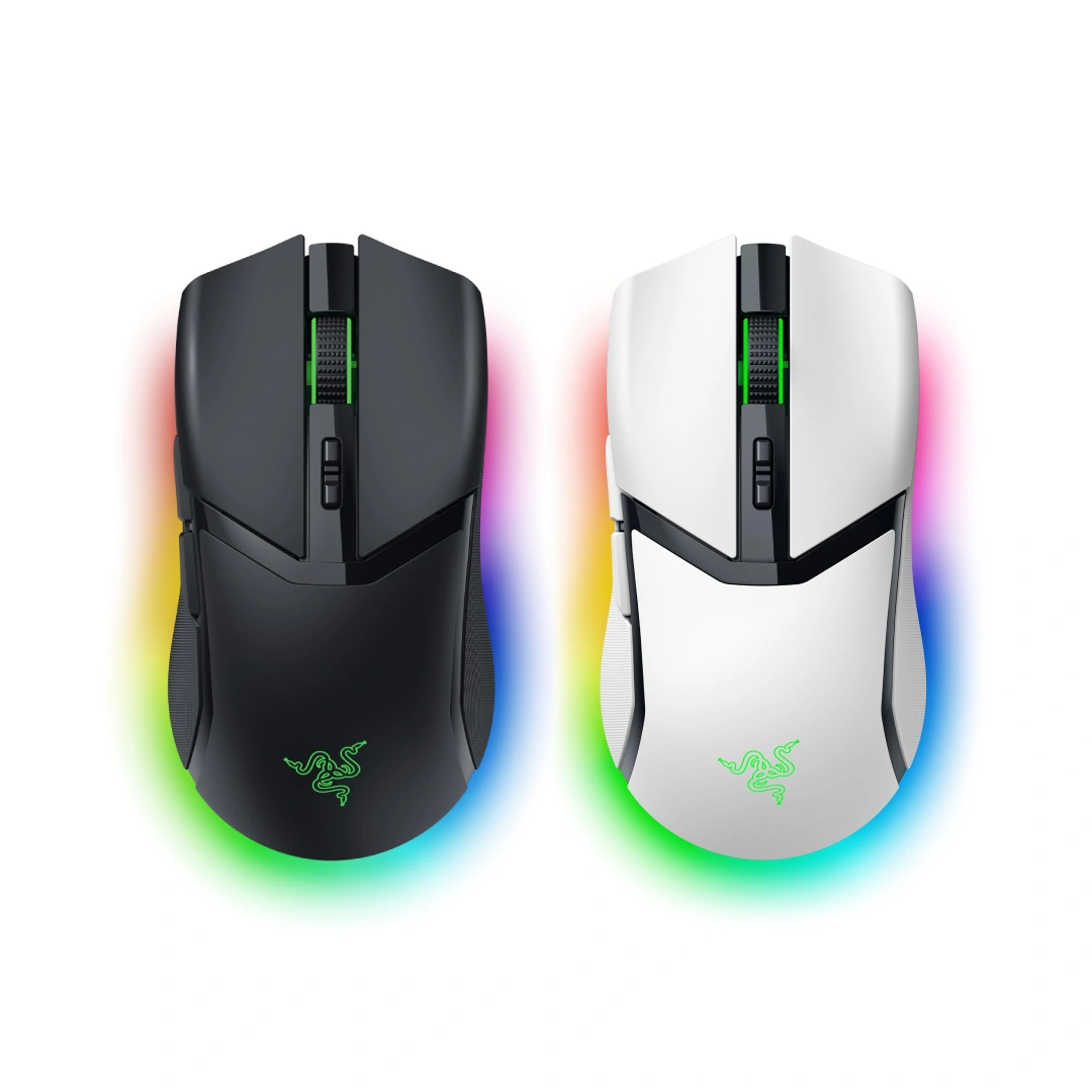 Razer 雷蛇 Cobra Pro 眼鏡蛇 輕量化三模無線滑鼠-黑/白 23R12053