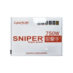 CyberSLIM 大衛肯尼 狙擊手 III 750W 銅牌 電源供應器 07D15052