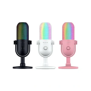 Razer 雷蛇 Seiren V3 Chroma 魔音海妖 幻彩版麥克風-黑/白/粉 42R12045