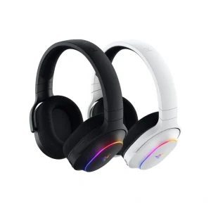 Razer 雷蛇 Barracuda X Chroma 梭魚 幻彩版 無線雙模電競耳機-黑/白 42R12054