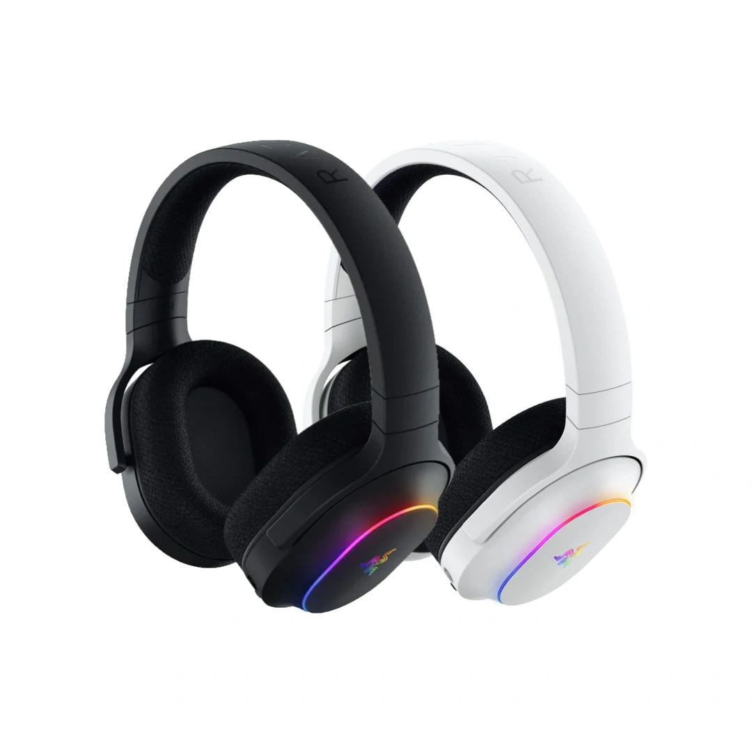 Razer 雷蛇 Barracuda X Chroma 梭魚 幻彩版 無線雙模電競耳機-黑/白 42R12054