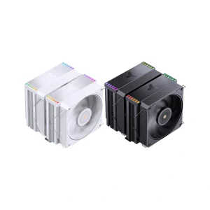 JONSBO 喬思伯 HX6280 雙塔雙扇CPU散熱器 黑/白 TDP:280W(12+13公分風扇/6導管/鋁合金拉絲上蓋/3年保) F3J22020