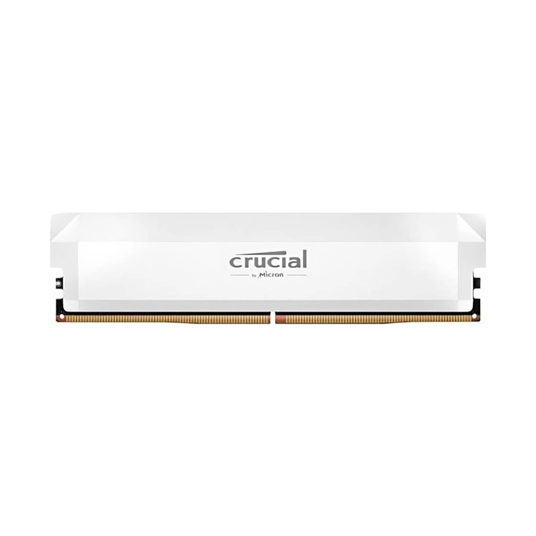 Micron 美光 Crucial PRO OC DDR5 5600 16GB/CL36 桌上型記憶體 白散熱片(CP16G60C36U5B) 10R11111