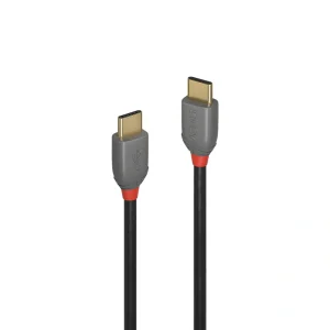 LINDY 林帝 ANTHRA USB 2.0 Type-C公 To 公 傳輸線 2M(36872) T1L39050