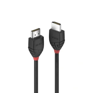 LINDY 林帝 BLACK LINE HDMI 2.0(Type-A) 公 To 公 傳輸線 1M(36471) T3L39052