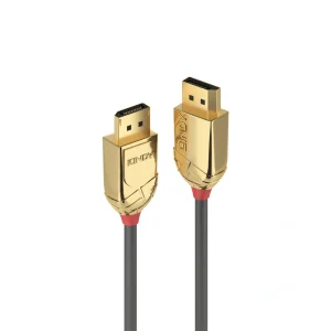 LINDY 林帝 GOLD LINE DisplayPort 1.4版 公 To 公 傳輸線 1M(36291) T3L39055
