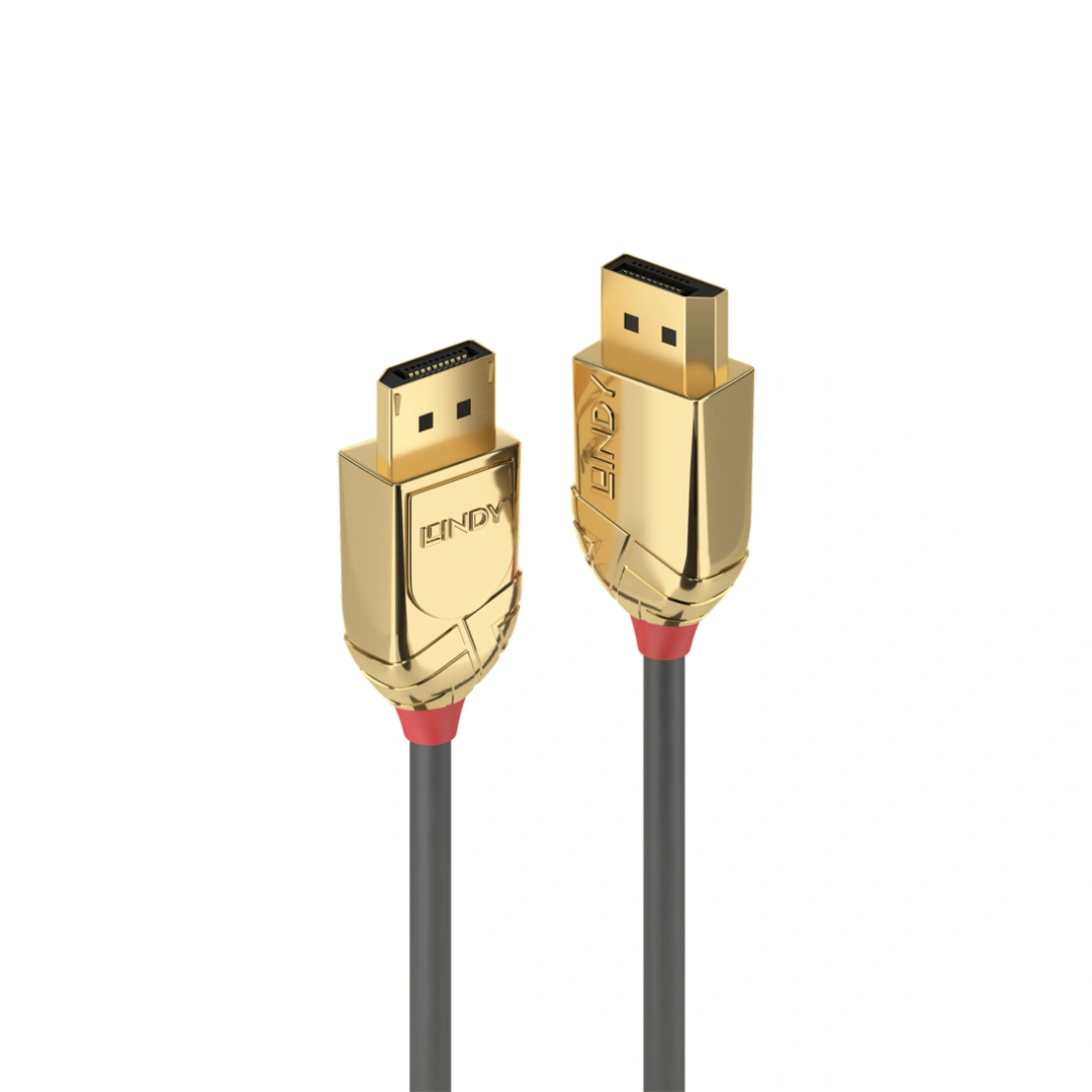 LINDY 林帝 GOLD LINE DisplayPort 1.4版 公 To 公 傳輸線 2M(36292) T3L39058