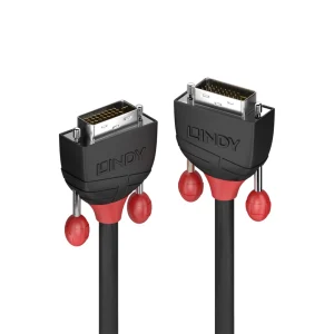 LINDY 林帝 BLACK LINE DVI-D雙鍊結 公 To 公 傳輸線 1M(36251) T3L39066