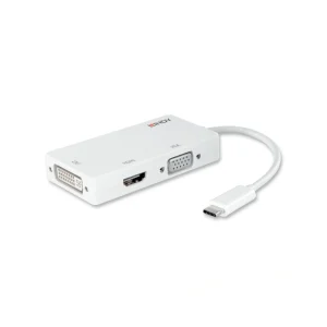 LINDY 林帝 主動式 USB3.1 TYPE-C To HDMI/DVI/VGA 轉接器(43273) T5L39051