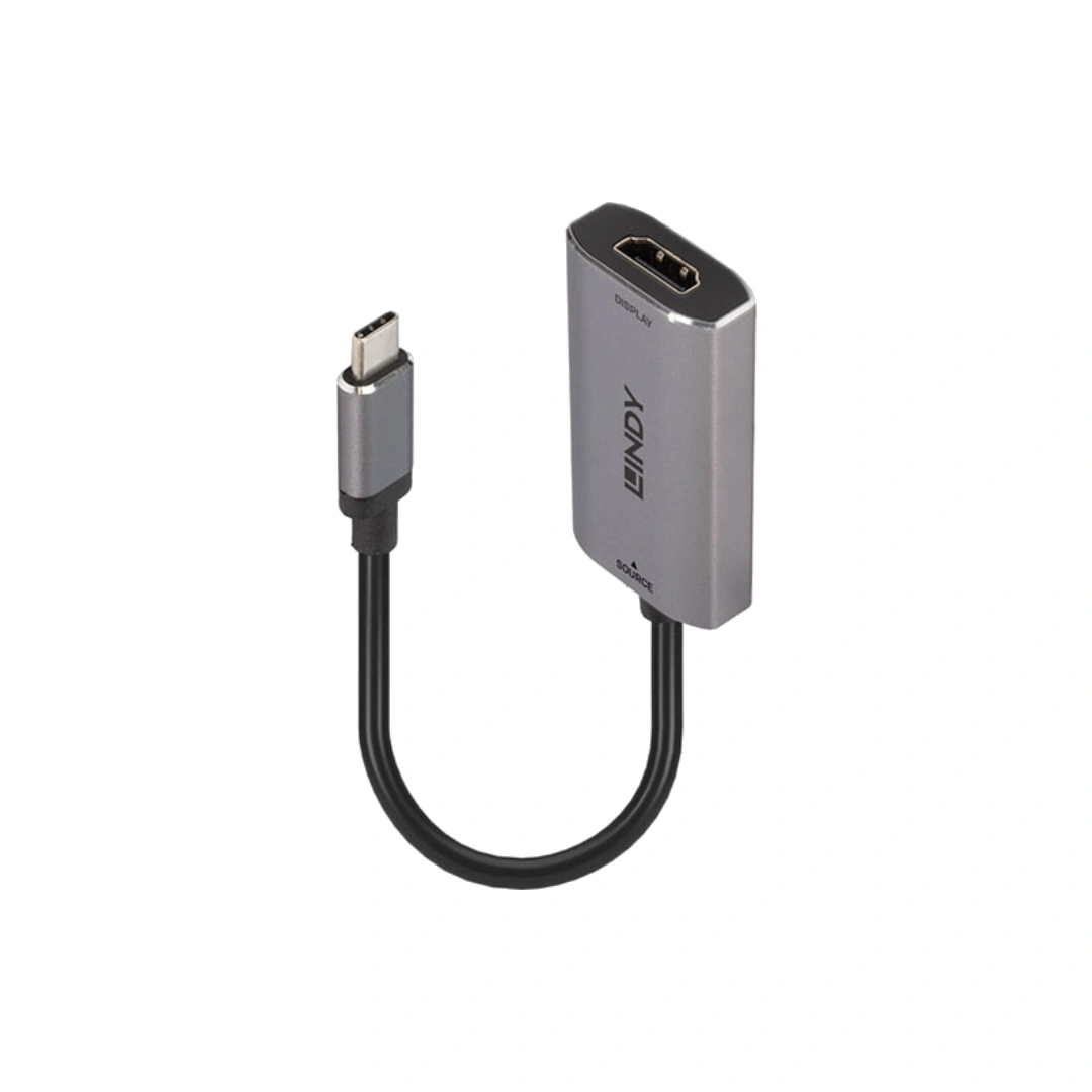 LINDY 林帝 主動式 USB3.1 Type-C To HDMI2.1 8K HDR 轉接器(43327) T5L39064
