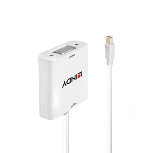 LINDY 林帝 主動式 MINI DisplayPort公 To VGA母 轉換器(38310) T5L39069