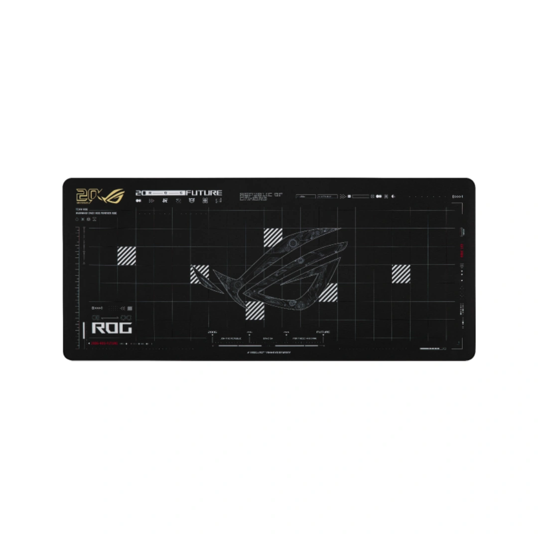 ASUS 華碩 ROG Scabbard II XXL 20周年限定版電競滑鼠墊 26A02025